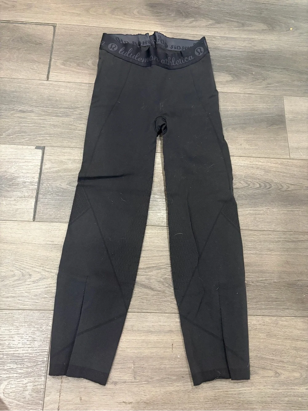 lululemon athletica Black Seam-Detail Leggings